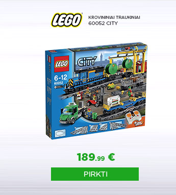 LEGO 60052 CITY Krovininiai traukiniai